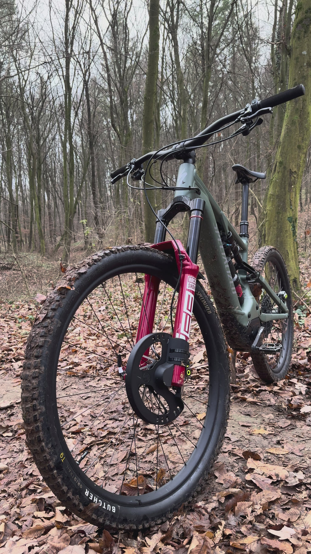 ShredSafe ROCKSHOX Carbon - Infused Brake Disc Guard